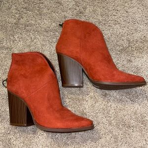 Brick Red Booties